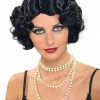 Bristol 1920s Vintage Hollywood Flapper Wig Black 1920's