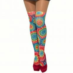 Bristol 1960's Hippie Thigh High Stockings