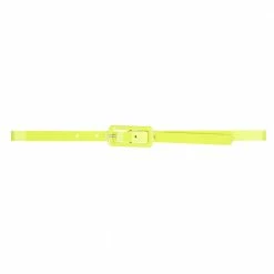 Wicked 80's Neon Belt Yellow 1980's