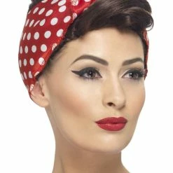 Smiffy's 40's Rosie Wig Historical Costumes