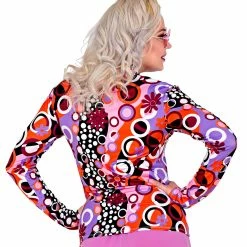 Widmann Retro 70's Disco Shirt Ladies