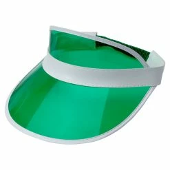 Widmann 1980's 80's Sun Visor Hat Green