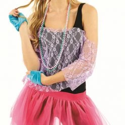 My Fancy Dress 1980's 80's Lace Tutu Costume Kit
