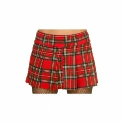 Wicked 1980's 80's Punk Or Schoolgirl Skirt Red