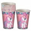 Fiestas Guirca Party Supplies Unicorn Cups 8 Pack