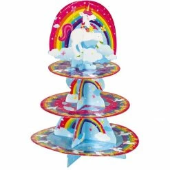 Fiestas Guirca Party Supplies Unicorn Cake Stand