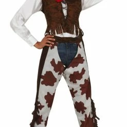 Fiestas Guirca Adult Cowgirl Chaps Costume Western Costumes