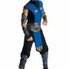 Rubies Superhero & Villiain Adult Sub-Zero Costume Deluxe Mortal Kombat