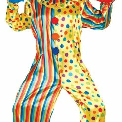 Fiestas Guirca Colourful Clown Costume Clown & Circus