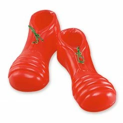 Bristol Clown & Circus Clown Red Shoes Plastic