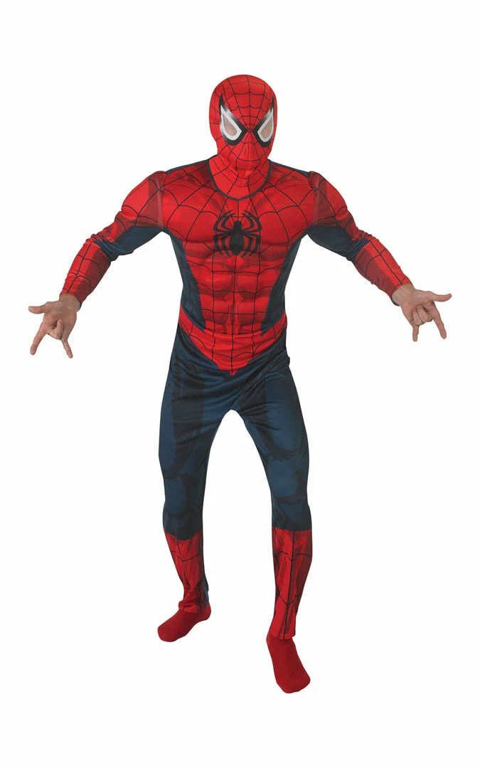 Rubies Spiderman Costume Deluxe Superhero & Villiain