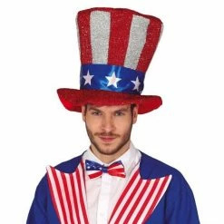 Fiestas Guirca World Costumes American Uncle Sam Top Hat