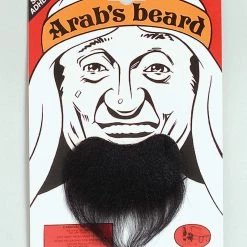 Bristol World Costumes Arab Beard Black
