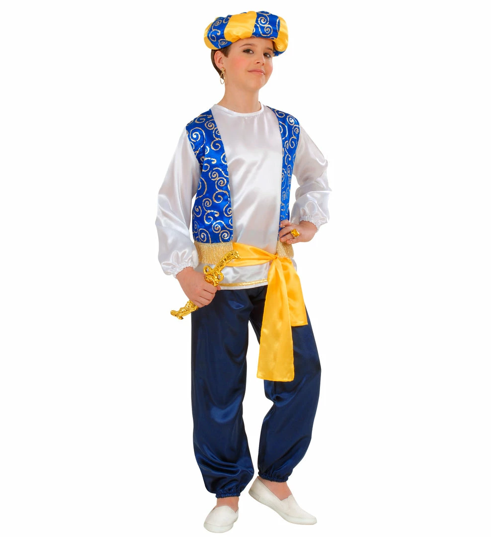 Widmann Arab Prince Aladdin Costume Child's