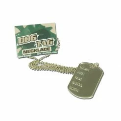 Bristol Army & Air Costumes Army Dog Tag Accessory