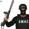 Fiestas Guirca Army & Air Costumes SWAT Assault Rifle Gun With Sound 69cm
