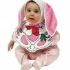 Widmann Animal Baby Bunny Bonnet And Bib Set