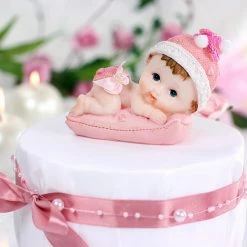 Partydecor Baby Girl With Pillow Cake Topper Occasions