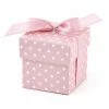 Partydecor Baby Pink Favour Boxes Pack Of 10 Baby Shower & Gender Reveal