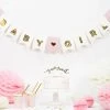Partydecor Party Supplies Banner Baby Girl 15 X 160 Cm