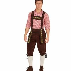 Widmann World Costumes Bavarian Lederhosen Costume Brown