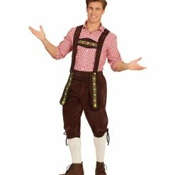 Widmann World Costumes Bavarian Lederhosen Costume Brown