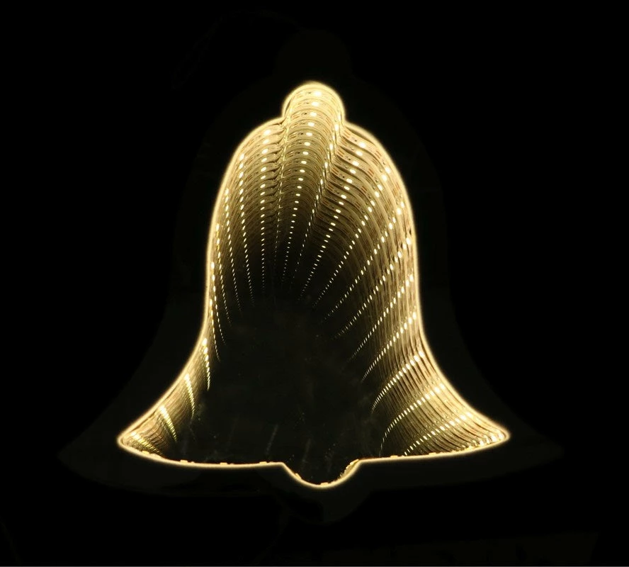 Fiestas Guirca Bell Silver Infinity Tunnel Light 20cm Christmas Gift And Decoration Ideas