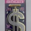 Bristol Big Daddy Dollar Sign Necklace 1970's
