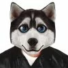 Fiestas Guirca Big Head Husky Dog Oversized Mask Animal
