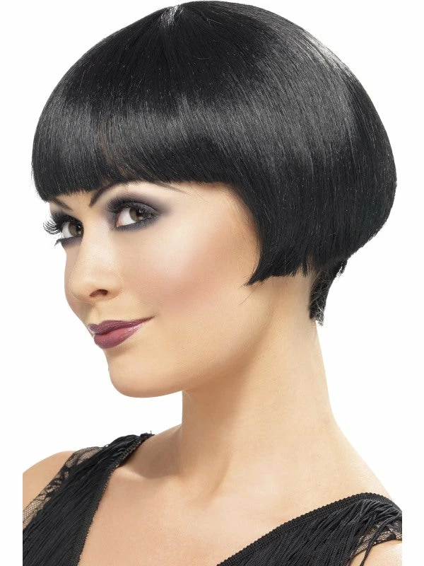 Smiffy's 1920's 1920s Flapper Bob Wig Black