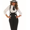 Funshack Black Gangster Lady Costume