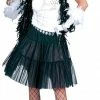 Bristol Costume Accessories Black Tulle Skirt Long Petticoat