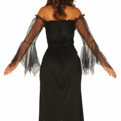 Fiestas Guirca Halloween Black Sequin Witch Costume