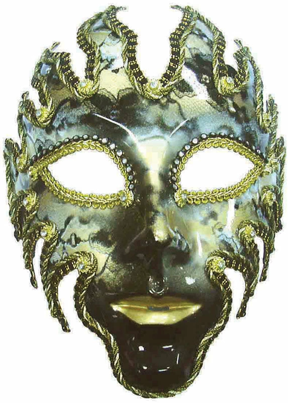Bristol Venetian Fire God Full Face Masquerade Mask Masks