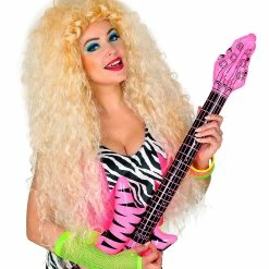 Bristol 1980's Blonde Oversized Rock Star Wig