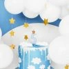 Partydecor Blue Number 5 Birthday Candle With Crown Party Supplies