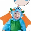Fiestas Guirca Blue Baby Dragon Toddler Costume Halloween