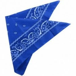 Bristol Blue Cowboy Bandana Western Costumes