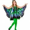 Widmann Fairytale Costumes Blue And Green Butterfly Costume Children's
