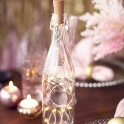 Partydecor Bottle LED String Lights With Cork