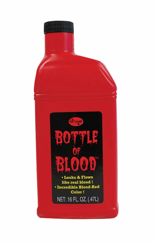 Bristol Halloween Accessories Bottle Of Blood 1 Pint