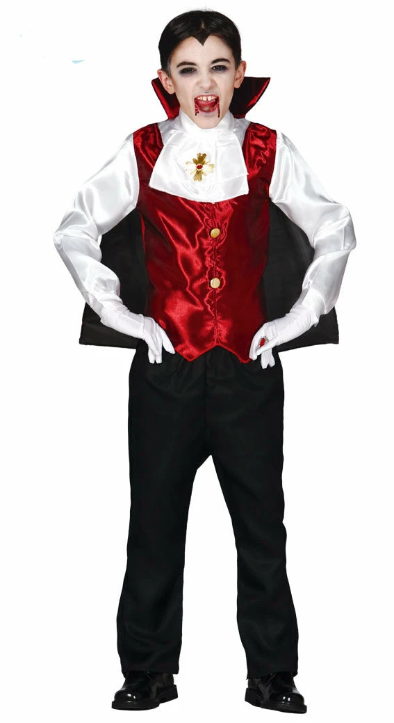 Fiestas Guirca Halloween Gothic Vampire Boy Costume