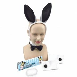 Bristol Ladies Bunny Girl Set White/Black