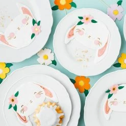 Talking Tables Bunny Rabbit Paper Napkins Pack Of 20