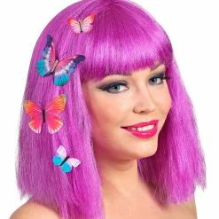 Widmann Fairytale Costumes Butterfly Hairclips Set Of 4
