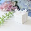 Partydecor Cake Boxes With Ribbon White Pack Of 10