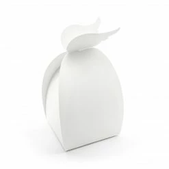 Partydecor Cake Boxes With Wings White Pack Of 10