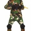 Fiestas Guirca Camouflage Soldier Costume Boys