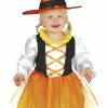 Fiestas Guirca Candy Corn Witch Toddler Costume
