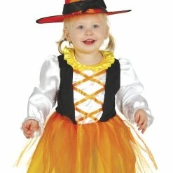 Fiestas Guirca Candy Corn Witch Toddler Costume